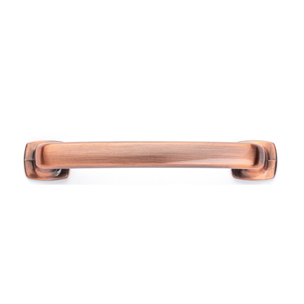 Diversa Antique Copper Trinity 3-3/4" (96mm) Cabinet Drawer Pull