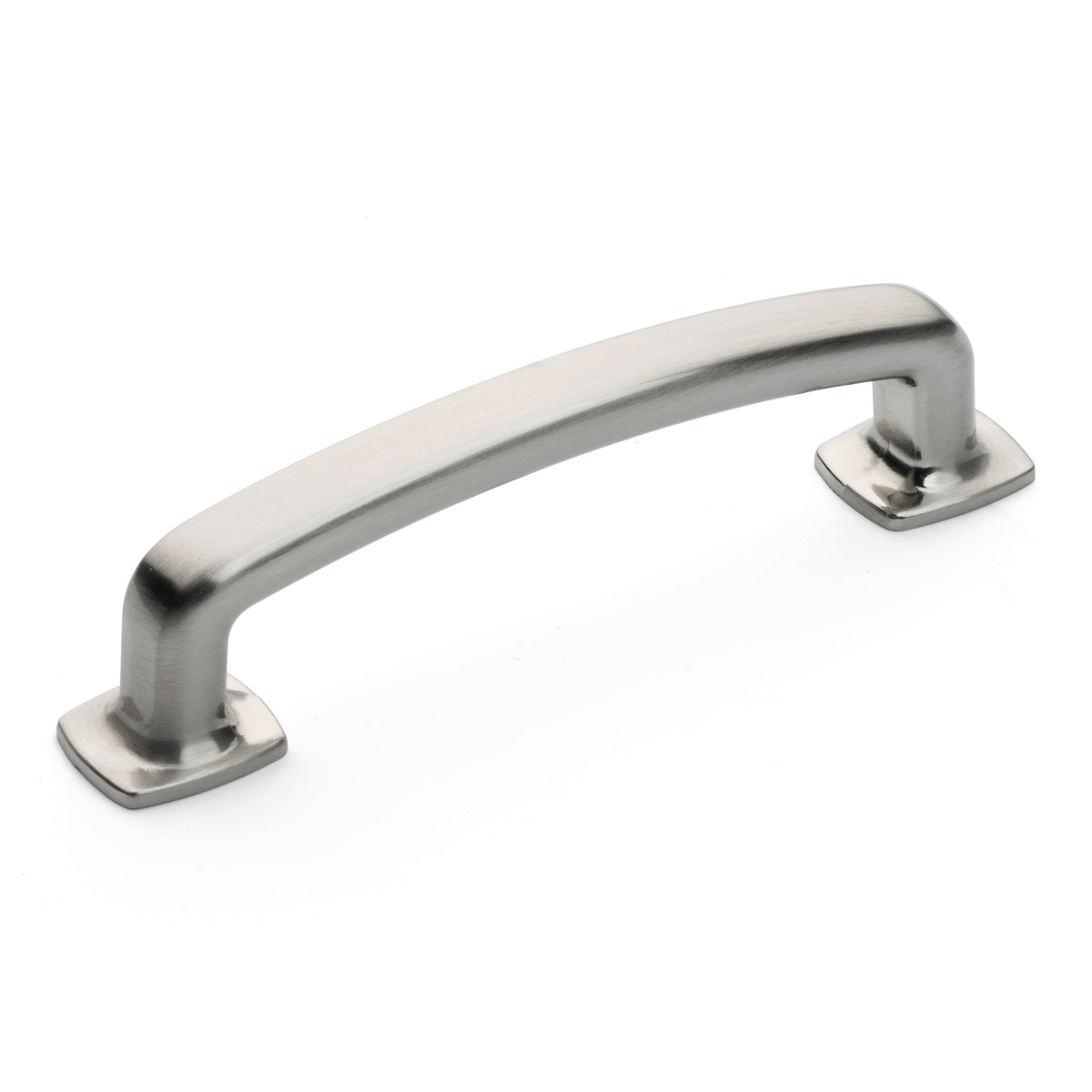 Diversa Brushed Satin Nickel Trinity 3-3/4" (96mm) Cabinet Drawer Pull