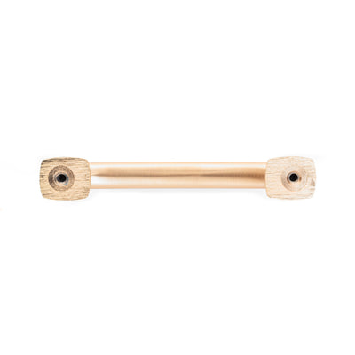 Diversa Brushed Gold Trinity 3-3/4&quot; (96mm) Cabinet Drawer Pull - 10 PACK