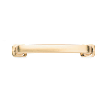 Diversa Brushed Gold Trinity 3-3/4&quot; (96mm) Cabinet Drawer Pull - 10 PACK