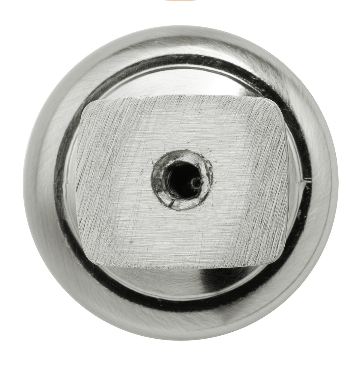 Diversa Brushed Satin Nickel Round Solid Cabinet Knob - 10 Pack