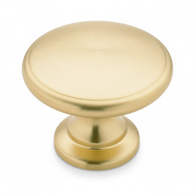 Cosmas 13248BG Brushed Gold Round Oversized Cabinet Knob
