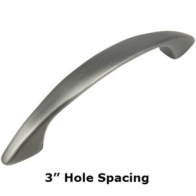 Cosmas 1387AS Antique Silver Cabinet Pull - Cosmas