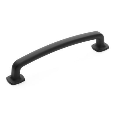 Diversa Matte Black Trinity 5&quot; (128mm) Cabinet Drawer Pull