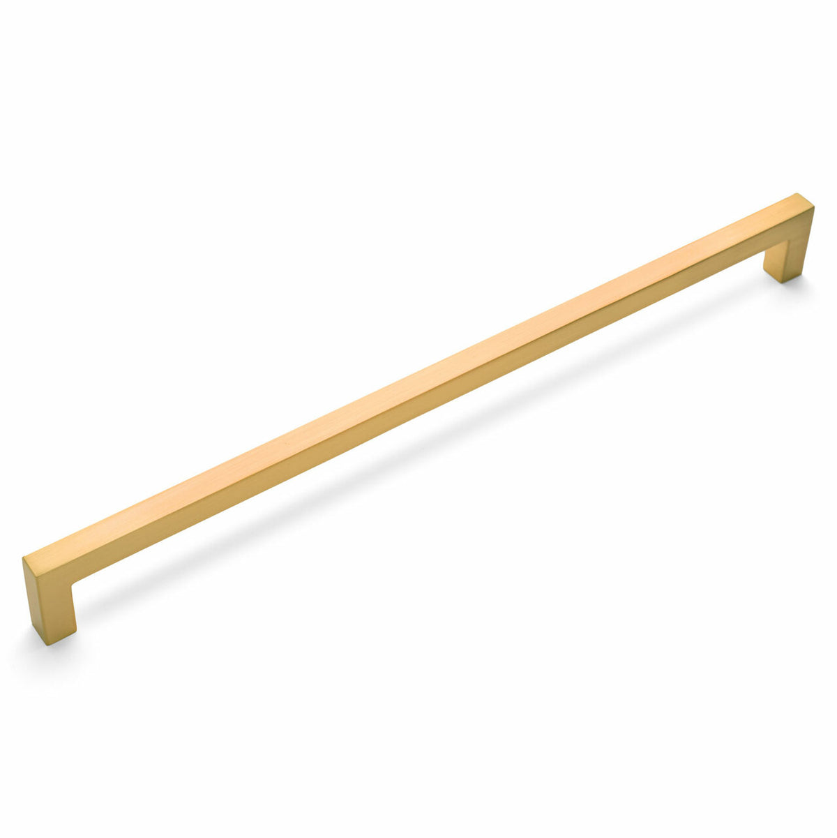 Cosmas 755-4FB Flat Black Contemporary Cabinet Hardware Handle Pull - 4\" Inch (102mm) Hole Centers