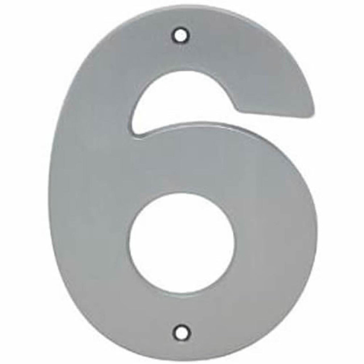 5&quot; House Numbers, Satin Nickel