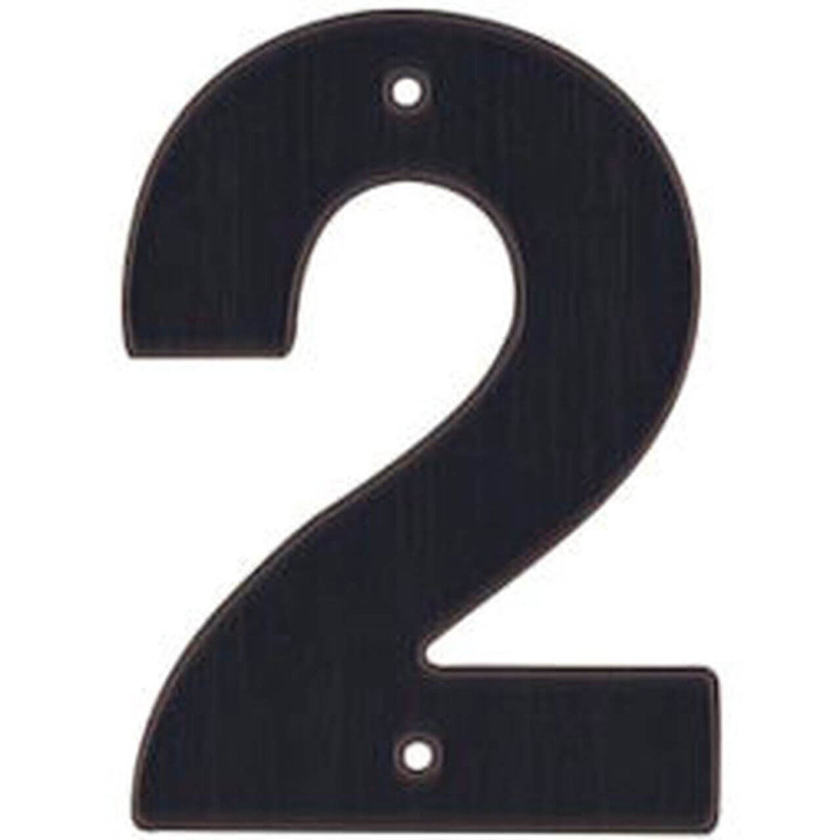 5&quot; House Numbers, Oil Rubbed Bronze