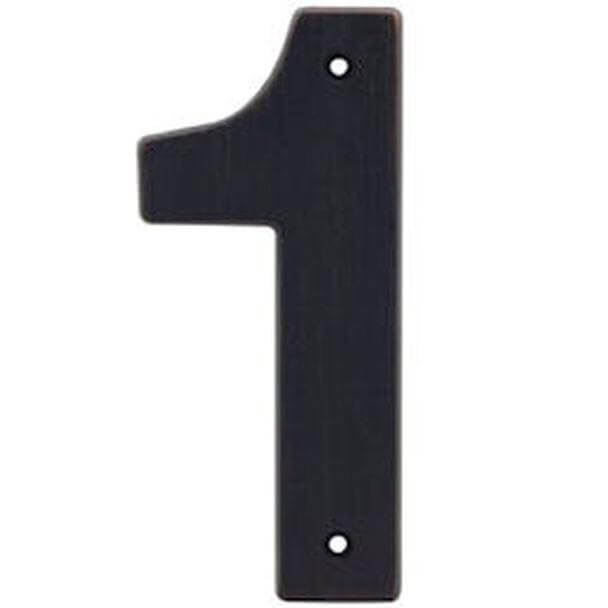 5&quot; House Numbers, Oil Rubbed Bronze