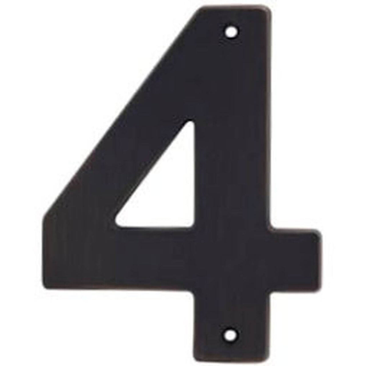 5&quot; House Numbers, Oil Rubbed Bronze