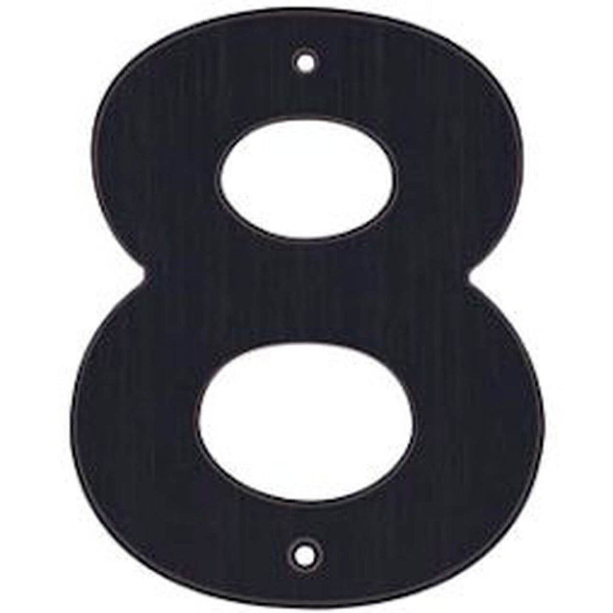 5&quot; House Numbers, Oil Rubbed Bronze