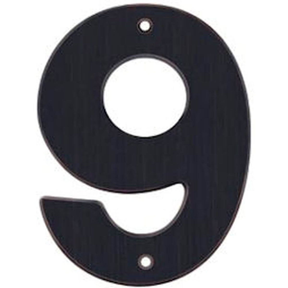 5&quot; House Numbers, Oil Rubbed Bronze