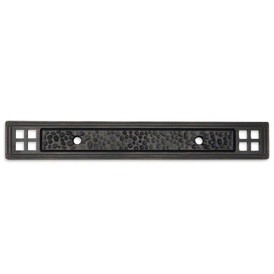 Cosmas 10554ORB Oil Rubbed Bronze Zinc Cabinet Pull Backplate - Cosmas