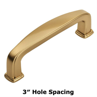 Cosmas 4389GC Gold Champagne hanlde that is 3&quot; hole spacing
