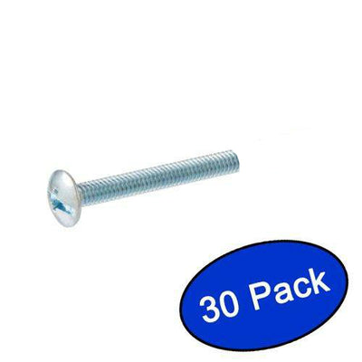 Cosmas Cabinet Hardware UNC 8-32 x 1-1/4&quot; Long Mounting Screws (Bag of 30)