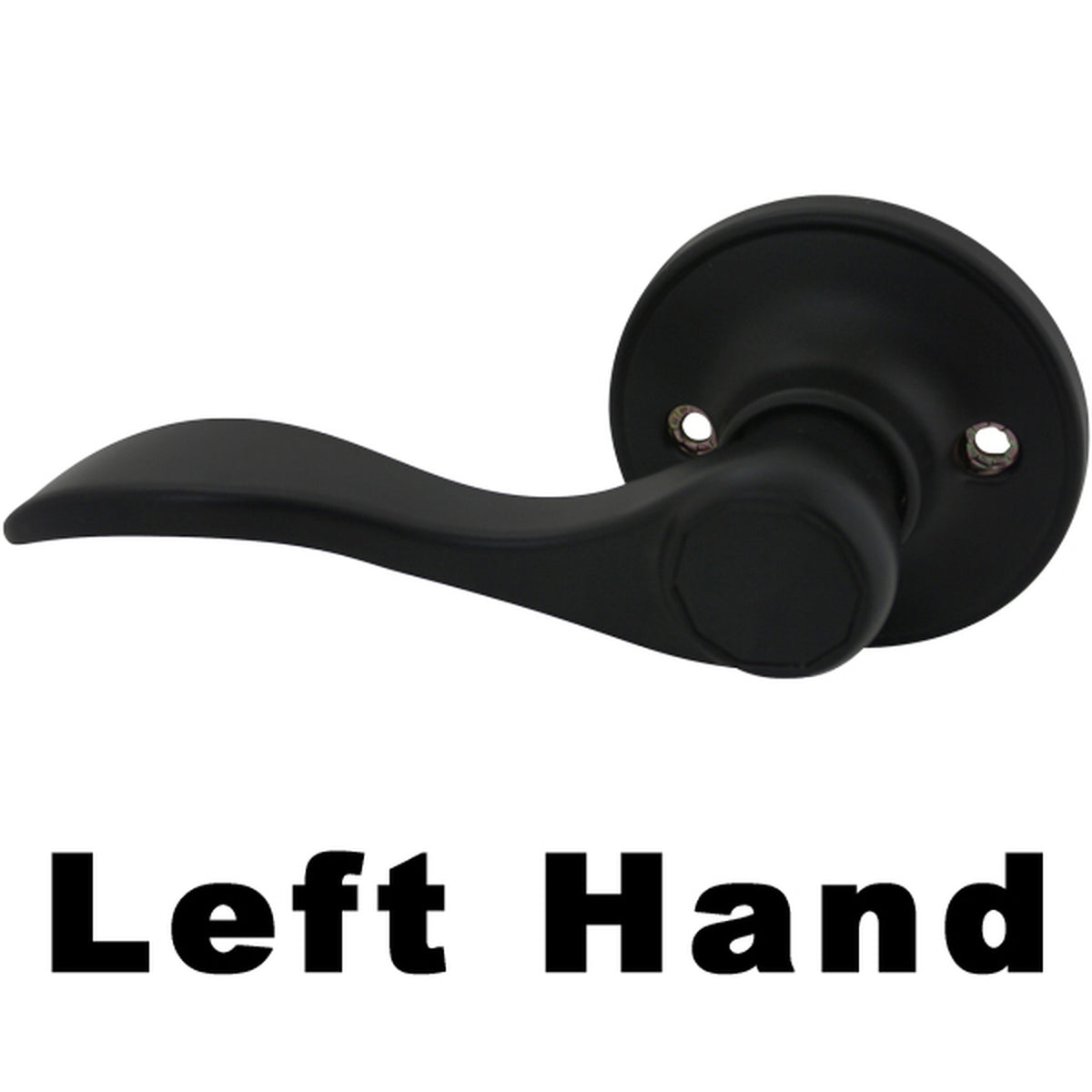 Kingston Dummy Door Lever, Matte Black