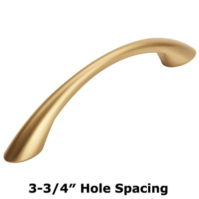 Cosmas 4003GC Gold Champagne Arch Cabinet Pull