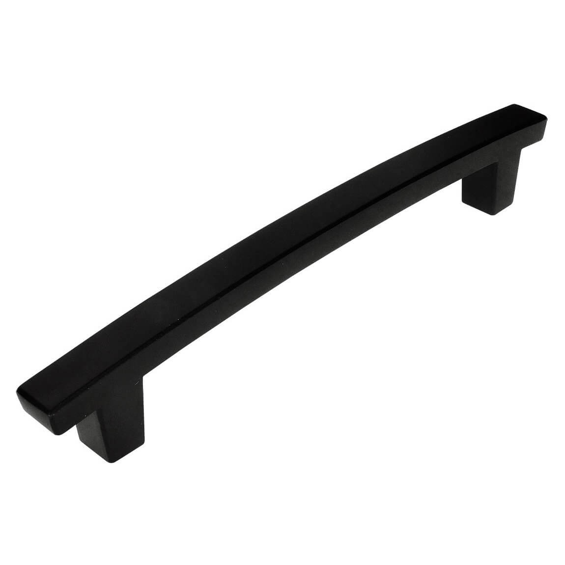 Cosmas 5239FB Flat Black Contemporary Arch Cabinet Pull