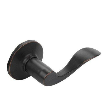 Dynasty Hardware Heritage HER-78-12P-RH Right Hand Dummy Door Lever, Aged Oil Rubbed Bronze