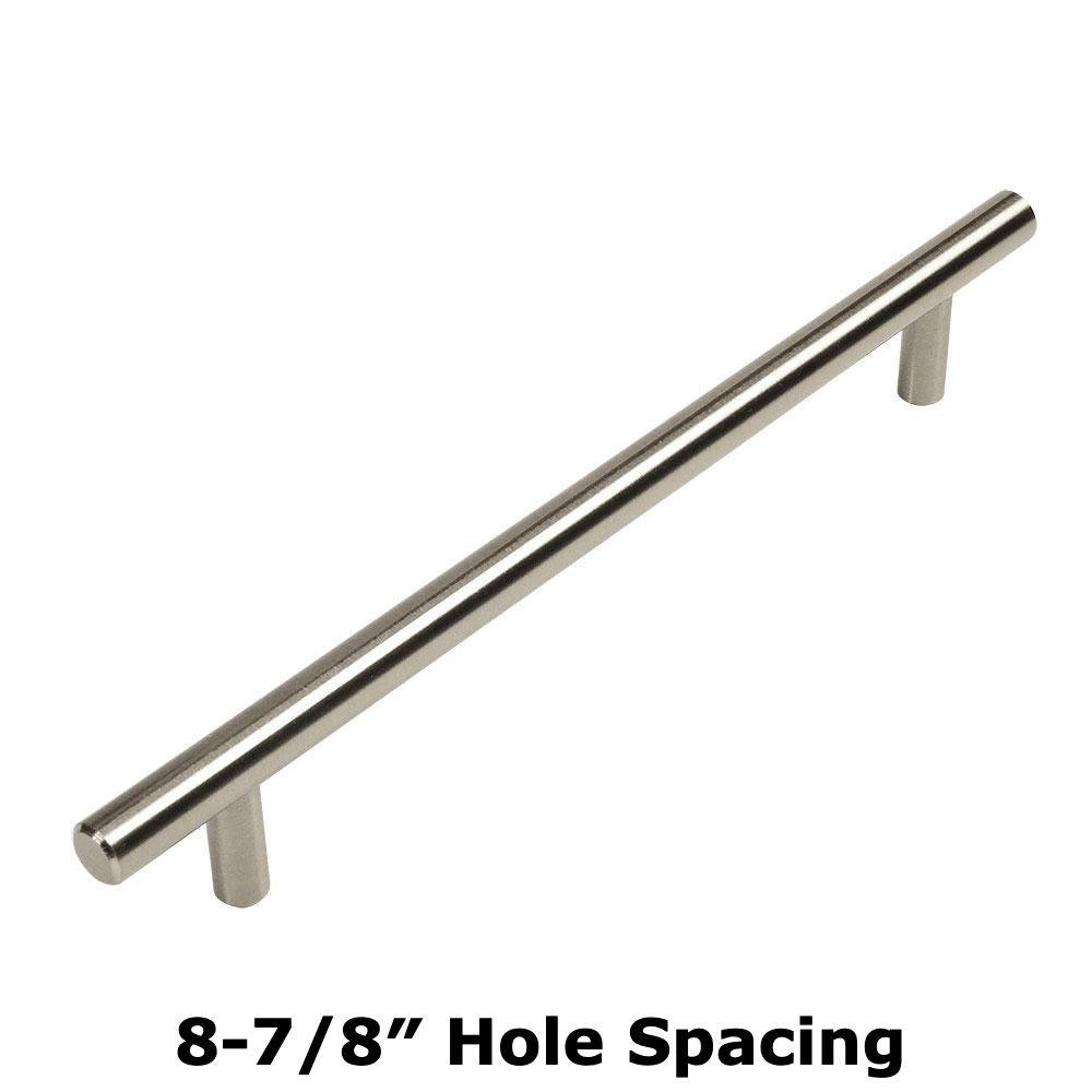 Cosmas H698-224SS Stainless Steel Euro Style Bar Pull