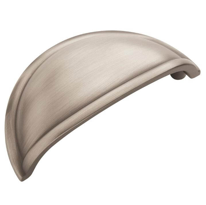 Beautiful drawer cup pull in antique silver finish Amerock BP53010-AS Antique Silver Cabinet Cup Pull