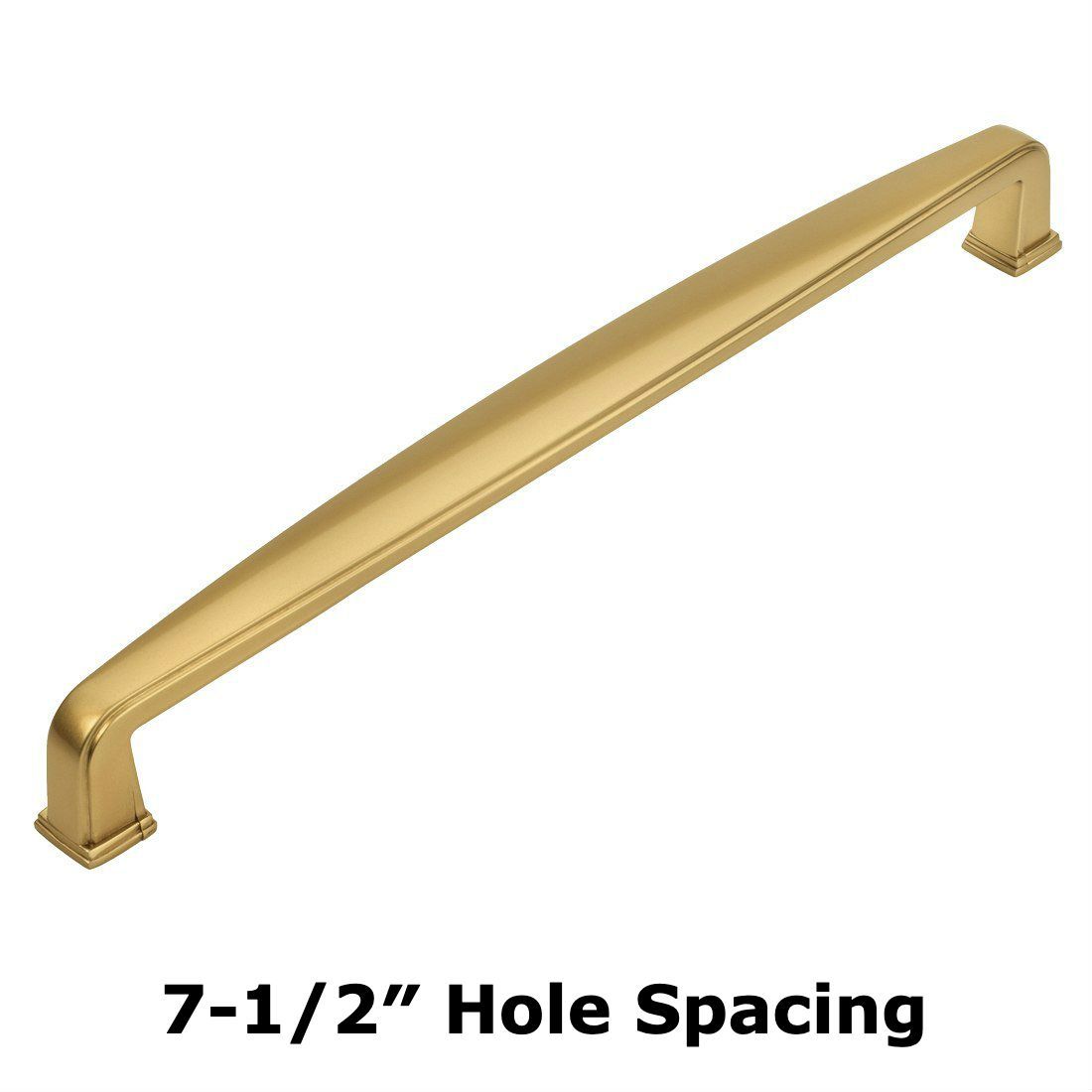 Cosmas 4392-192GC Gold Champagne 7-1/2&quot; hole spacing handle