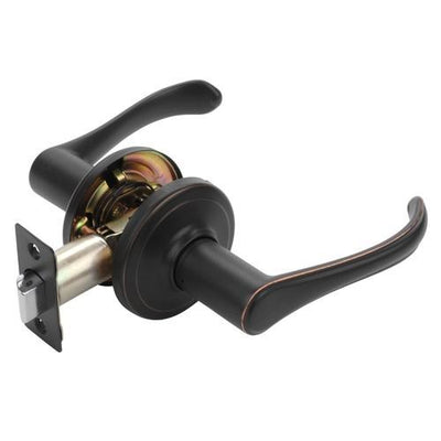 Dynasty Hardware Vail VAI-82-12P Passage Door Lever, Aged Oil Rubbed Bronze