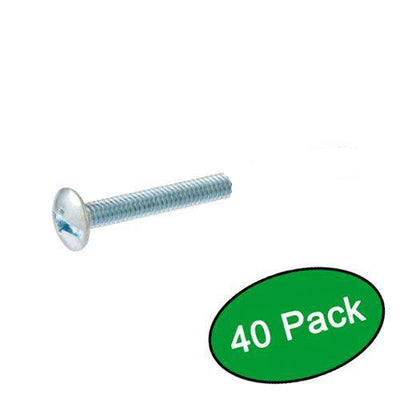 Cosmas Cabinet Hardware UNC 8-32 x 1-1/8&quot; Long Mounting Screws (Bag of 40)