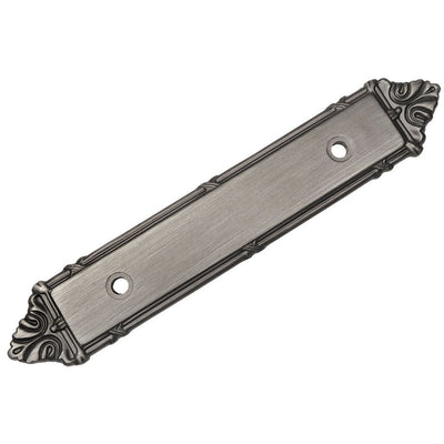 Cosmas 9466AS Antique Silver Cabinet Pull Backplate - Cosmas