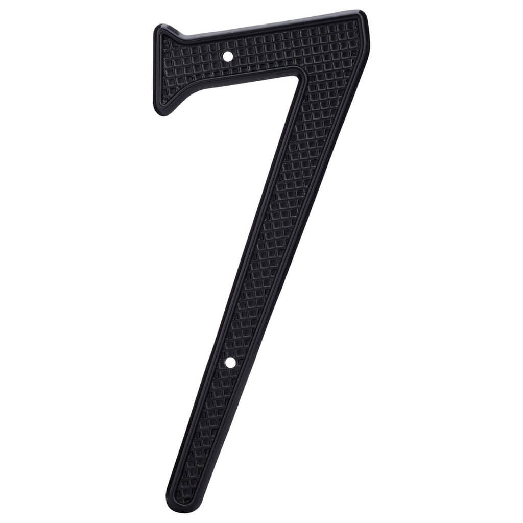 4&quot; Nail-On House Numbers, Black