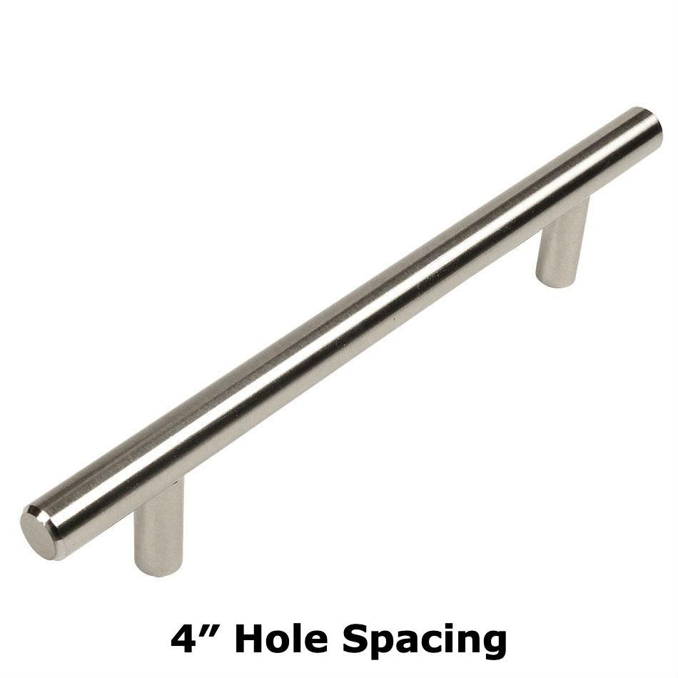 Cosmas H698-4SS Stainless Steel Euro Style Bar Pull