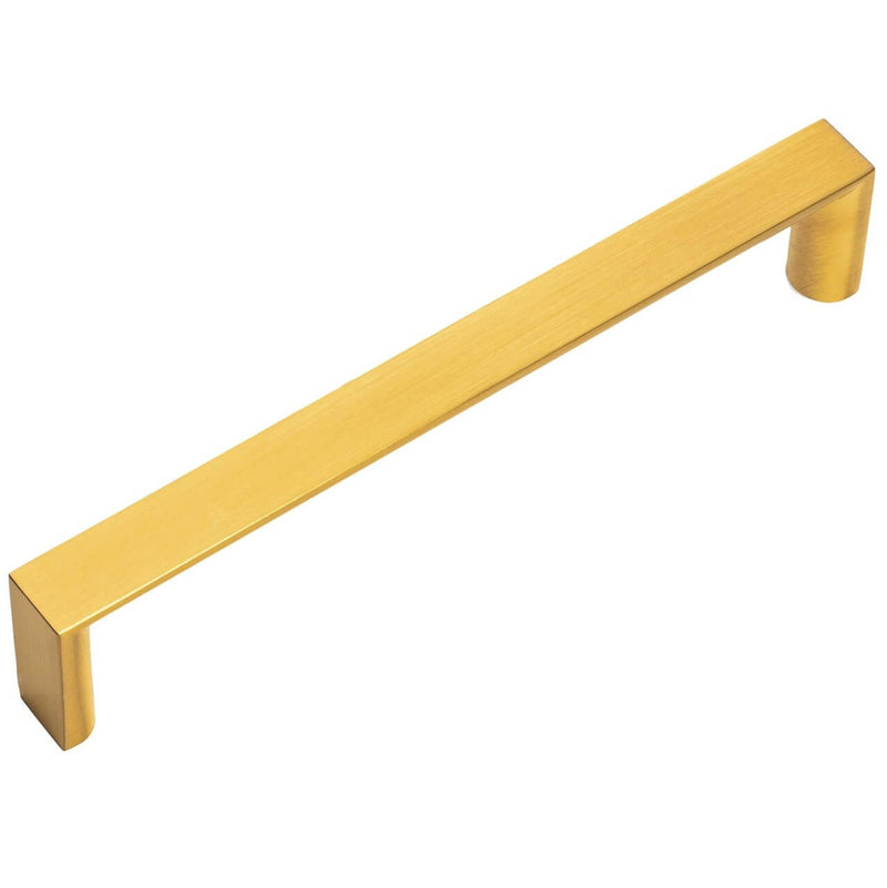 Cosmas 3133-128BB Brushed Brass Cabinet Pull
