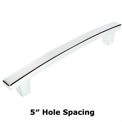 Cosmas 5239CH Polished Chrome Contemporary Arch Cabinet Pull