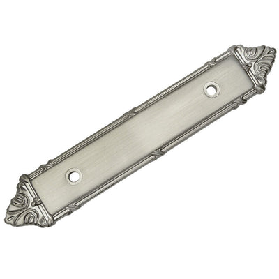Cosmas 9466SN Satin Nickel Cabinet Pull Backplate