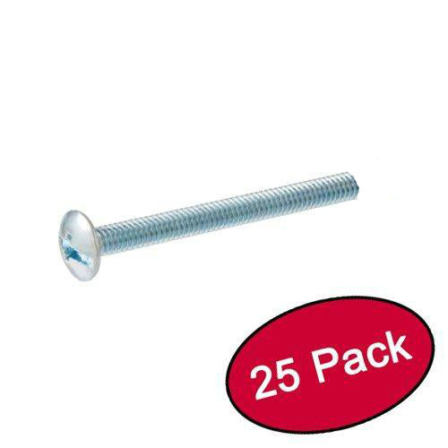 Cosmas Cabinet Hardware UNC 8-32 x 1-5/8&quot; Long Mounting Screws (Bag of 25)