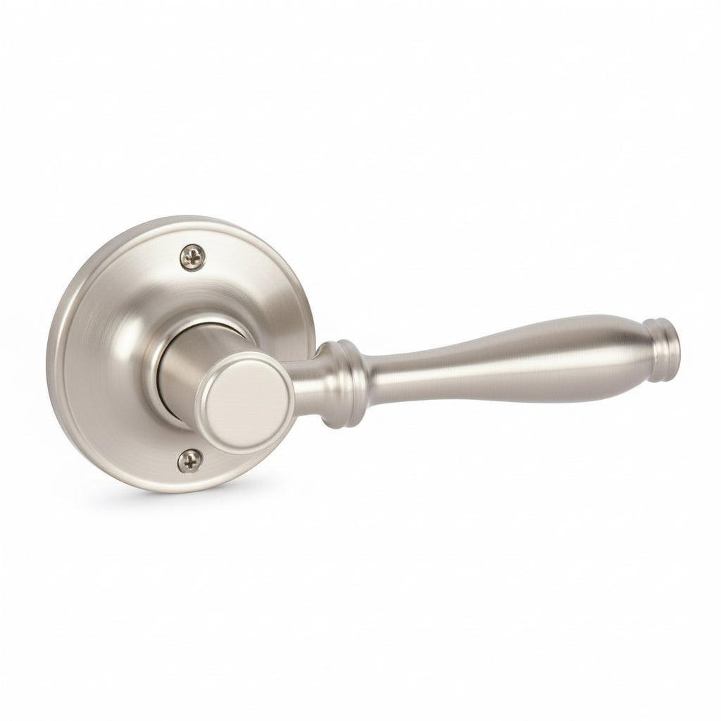 Villa Series Satin Nickel Door Levers