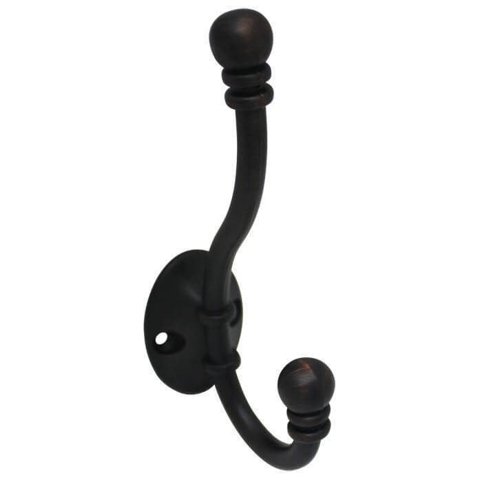 Cosmas 36267ORB Oil Rubbed Bronze Heavy Duty Coat &amp; Hat Hook - Cosmas