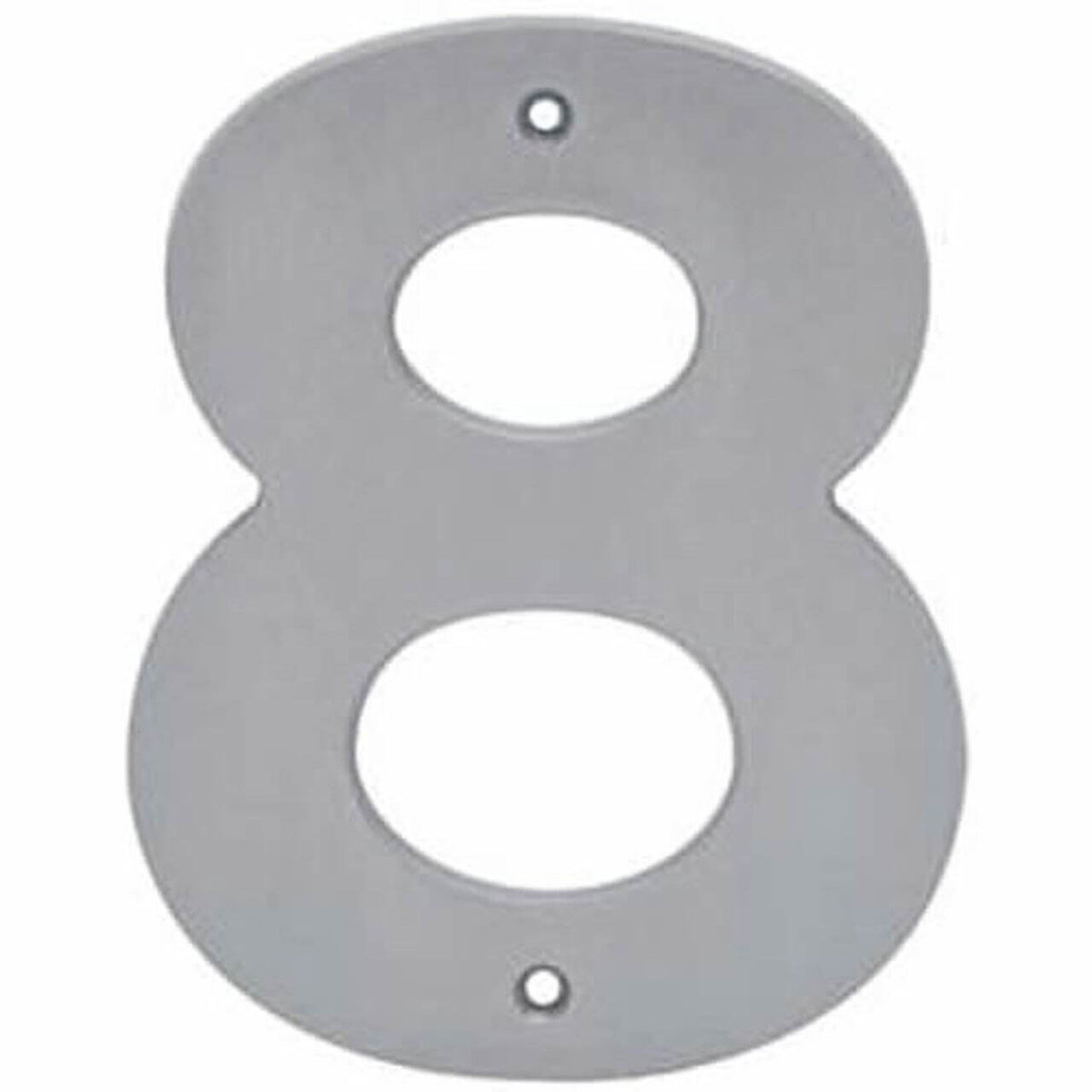 5&quot; House Numbers, Satin Nickel