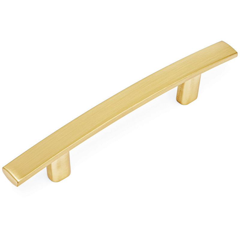 Cosmas 2363-3BB Brushed Brass Subtle Arch Cabinet Pull