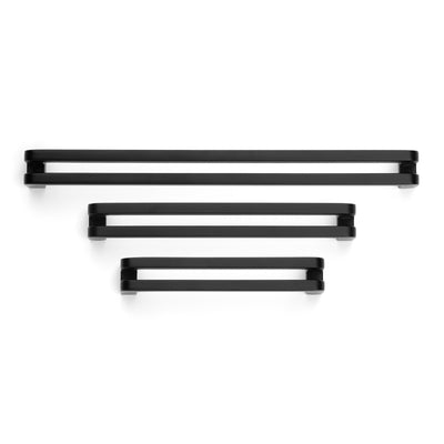 Diversa Limited Edition Matte Black 5&quot; (128mm) Reveal Cabinet Drawer Pull - 10 PACK