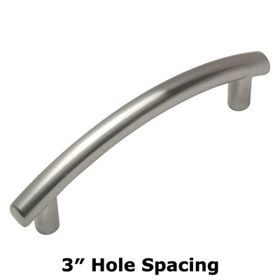 Cosmas 2992-3SN Satin Nickel Cabinet Pull