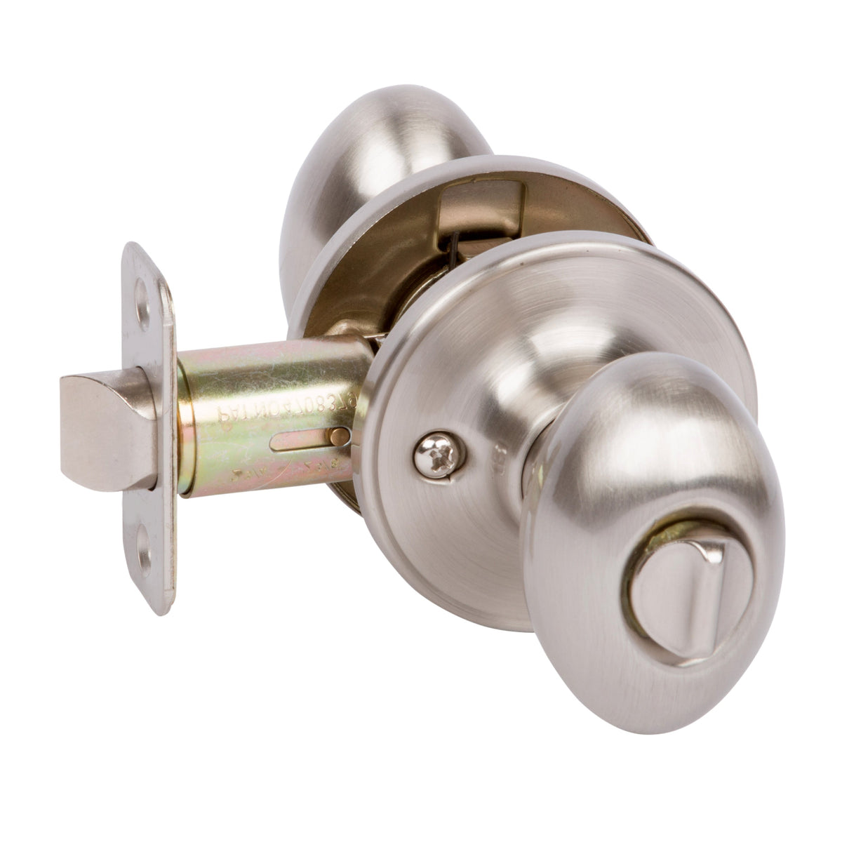 Somerset Privacy Door Knob, Satin Nickel