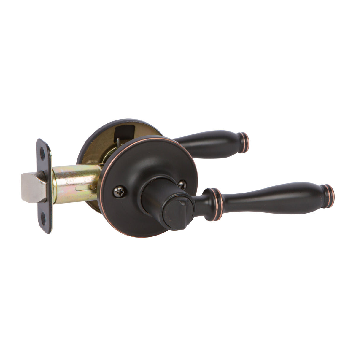 Villa Privacy Lever, Oil Rubbed Bronze