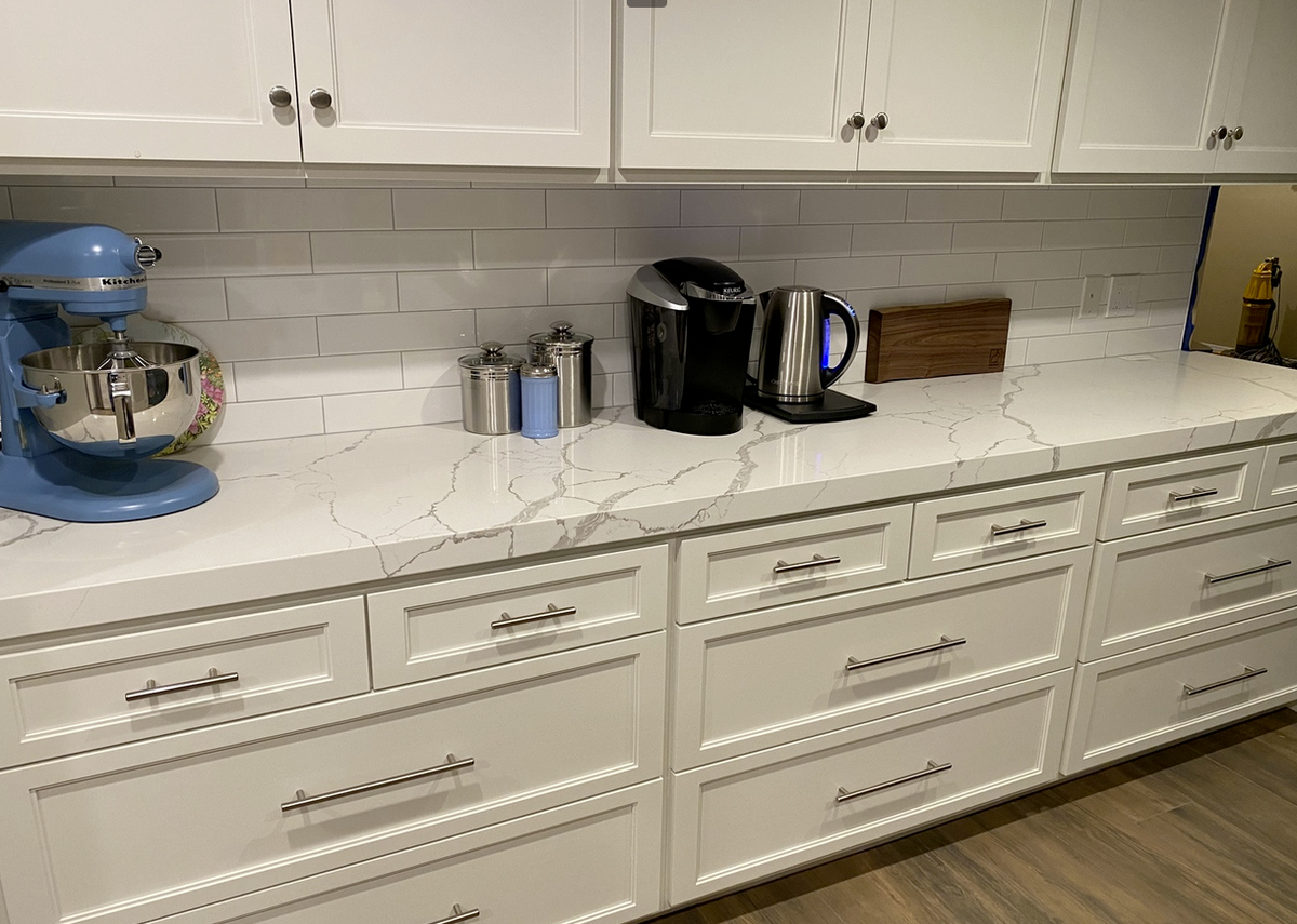 Cosmas 305-030SN Satin Nickel Euro Style Bar Pull