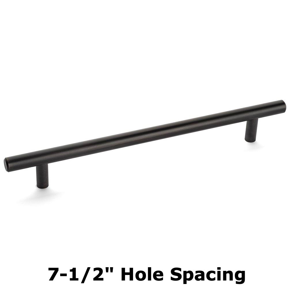 Cosmas 305-192ORB Oil Rubbed Bronze Euro Style Bar Pull - Cosmas