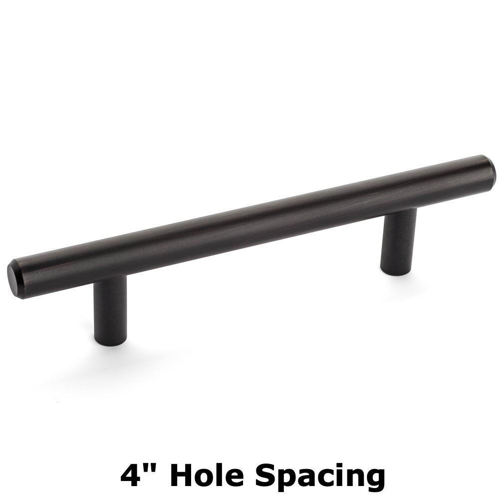 Cosmas 305-4ORB Oil Rubbed Bronze Euro Style Bar Pull - Cosmas