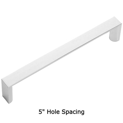 Cosmas 3133-128CH Polished Chrome Cabinet Pull