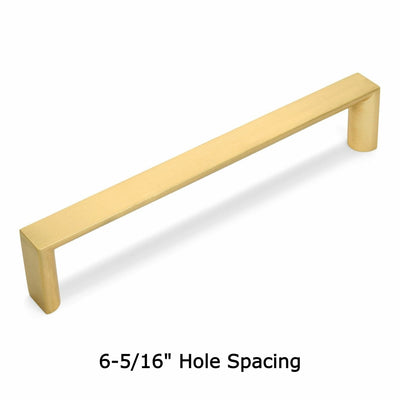 Cosmas 3133-160BG Brushed Gold Cabinet Pull