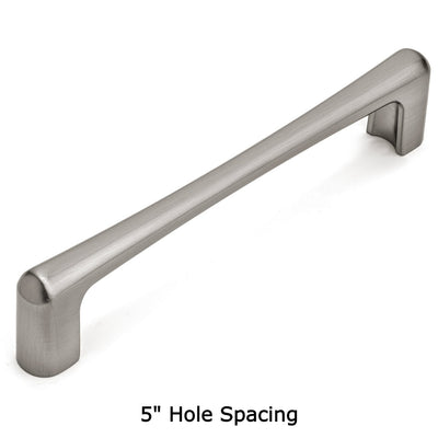 Cosmas 3304-128SN Satin Nickel Modern Contemporary Cabinet Pull