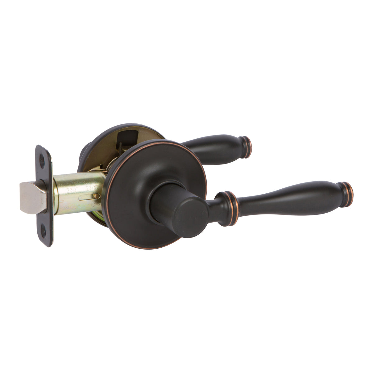 Villa Passage Door Lever, Oil Rubbed Bronze