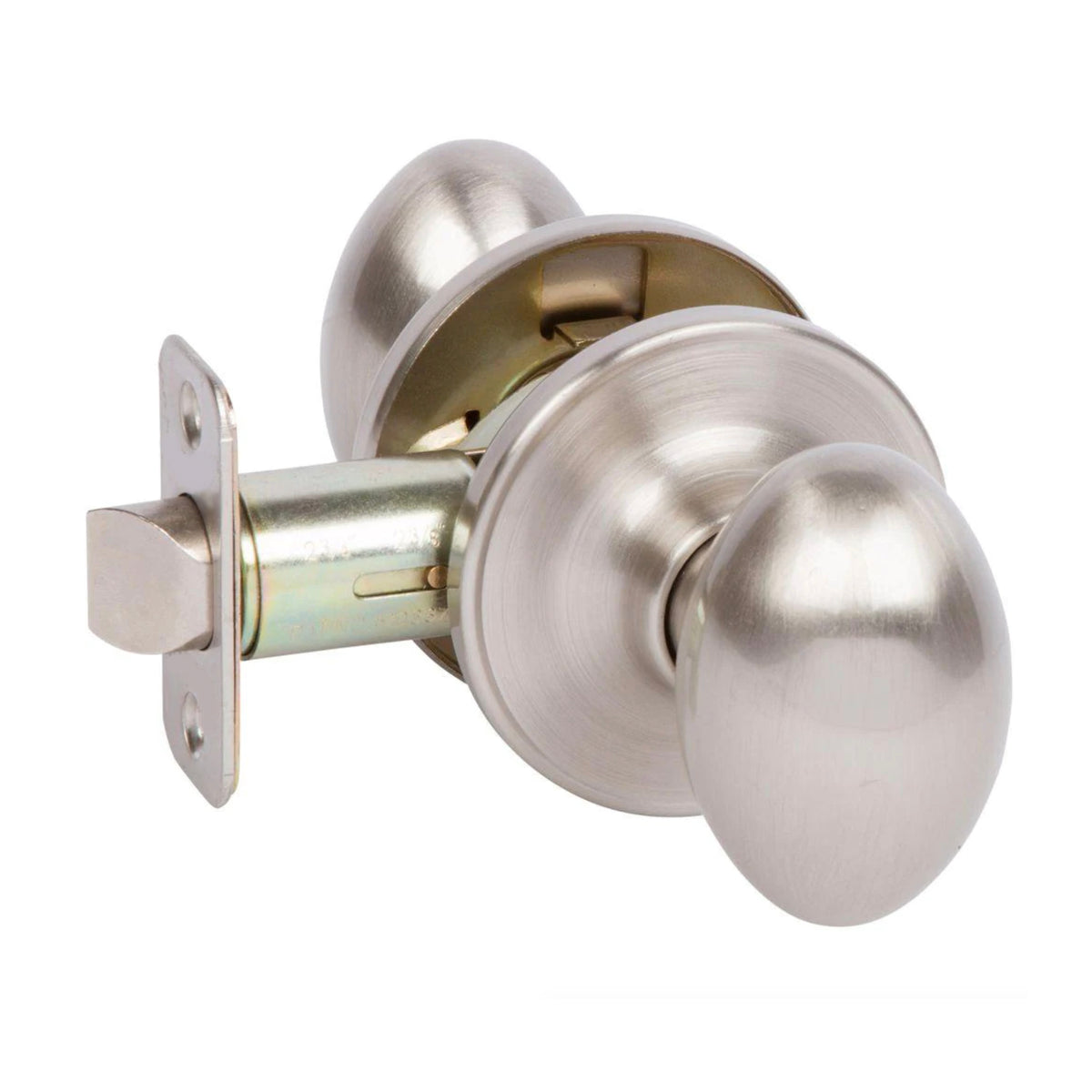 Somerset Passage Door Knob, Satin Nickel